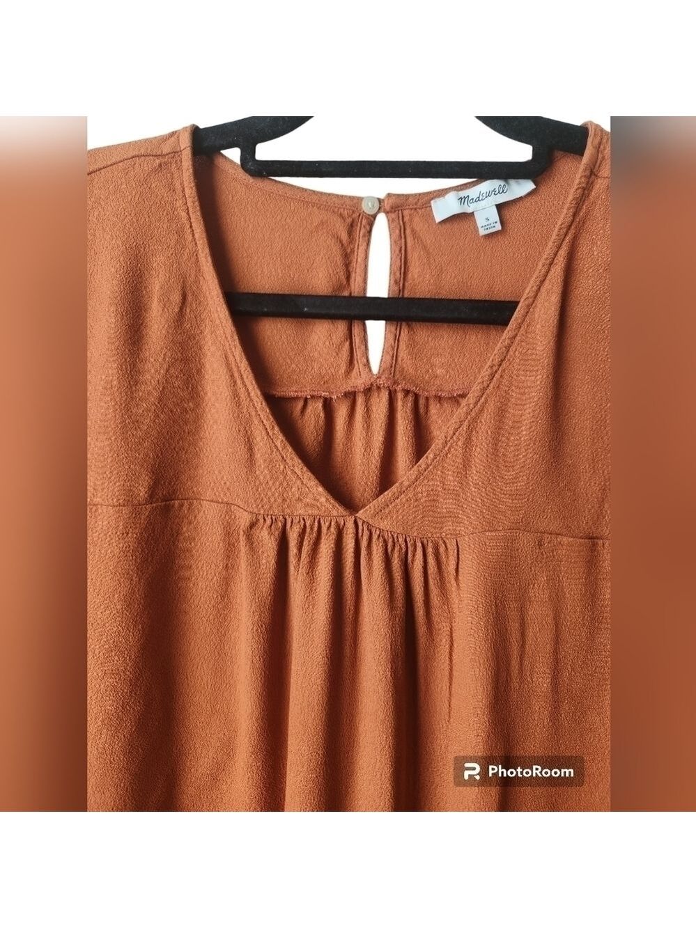 Madewell Rust top size small - Picture 5 of 6